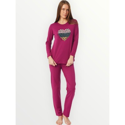 ΠΥΤΖΑΜΑ ΒΑΜΒΑΚΕΡΗ MINERVA ΒΙΟΛΕΤΙ