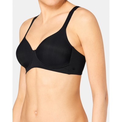 ΣΟΥΤΙΕΝ TRIUMPH MODERN SOFT + COTTON P ΜΑΥΡΟ CUP D