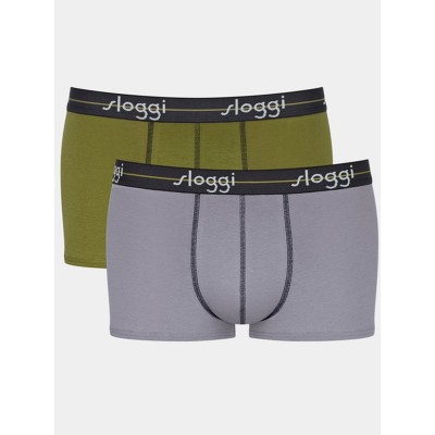 ΜΠΟΞΕΡΑΚΙ SLOGGI MEN START HIPSTER ΛΑΔΙ/ΓΚΡΙ 2ΤΜΧ 