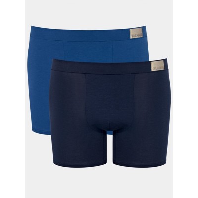 ΜΠΟΞΕΡΑΚΙ SLOGGI MEN GO NATURAL SHORT ΜΠΛΕ/ΤΥΡΚΟΥΑΖ 