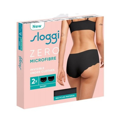 ΣΛΙΠΑΚΙ SLOGGI ZERO MICROFIBRE 2.0 H SHORT ΜΑΥΡΟ 2TMX