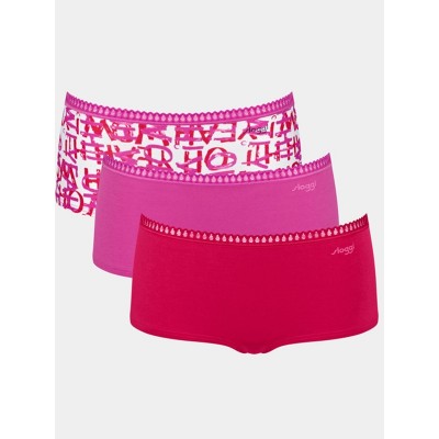 ΜΠΟΞΕΡ SLOGGI GO CRUSH SHORT ΦΟΥΞ/ΛΙΛΑ/ΕΜΠΡΙΜΕ 3 ΤΕΜ.