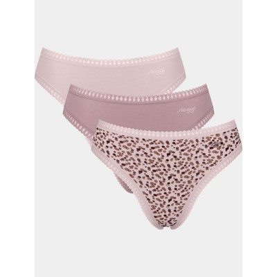 ΣΛΙΠΑΚΙ SLOGGI GO CRUSH HIGH LEG ΜΠΕΖ/ΜΟΚΑ/ANIMAL 3 ΤΕΜ.