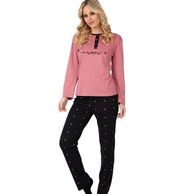 ΠΥΤΖΑΜΑ ΓΥΝ ΙΝΤΕΡΛΟΚ LYDIA  ΣΑΠΙΟ ΜΗΛΟ 