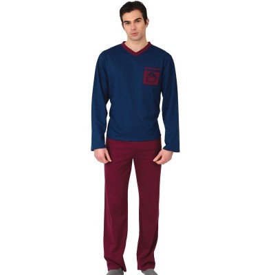 ΠΥΤΖΑΜΑ ΦΟΥΤΕΡ MARIO-UOMO ΜΠΛΕ V