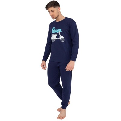 ΠΥΤΖΑΜΑ ΒΑΜΒΑΚΕΡΗ NINA CLUB ΜΑΡΙΝ VESPA