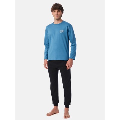 ΠΥΤΖΑΜΑ ΒΑΜΒΑΚΕΡΗ MINERVA  BLUE STEEL