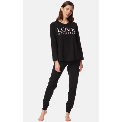 ΠΥΤΖΑΜΑ ΒΑΜΒΑΚΕΡΗ MINERVA ΜΑΥΡΟ