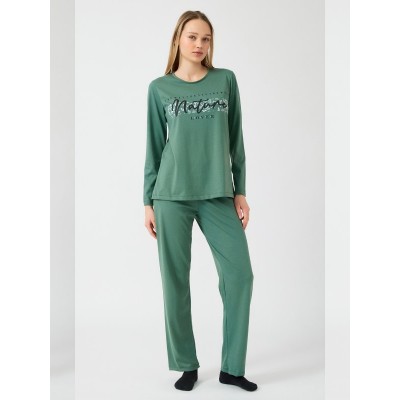 ΠΥΤΖΑΜΑ ΒΑΜΒΑΚΕΡΗ MINERVA  ΧΑΚΙ NATURE 