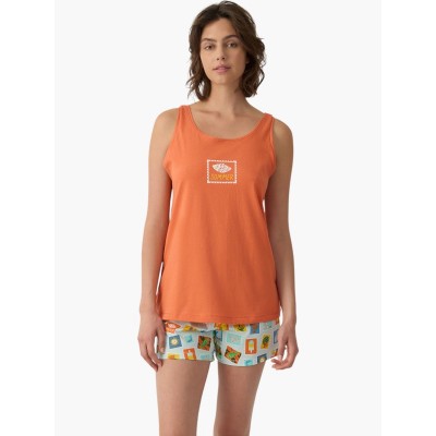 ΠΥΤΖΑΜΑ ΒΑΜΒΑΚΕΡΗ MINERVA CARTE POSTALE ΠΟΡΤΟΚΑΛΙ