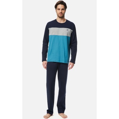 ΠΥΤΖΑΜΑ ΒΑΜΒΑΚΕΡΗ MINERVA ΜΑΡΙΝ-ΜΠΛΕ