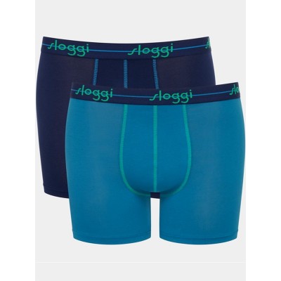 ΜΠΟΞΕΡΑΚΙ SLOGGI MEN START SHORT ΜΠΛΕ/ΣΙΕΛ 2ΤΜΧ