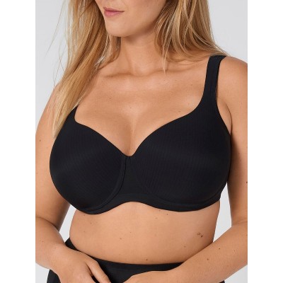 ΣΟΥΤΙΕΝ TRIUMPH MODERN SOFT + COTTON WP ΜΑΥΡΟ CUP F